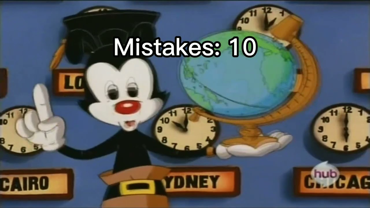 Correcting When You're Traveling from Nantucket by Animaniacs (Fixed Version)