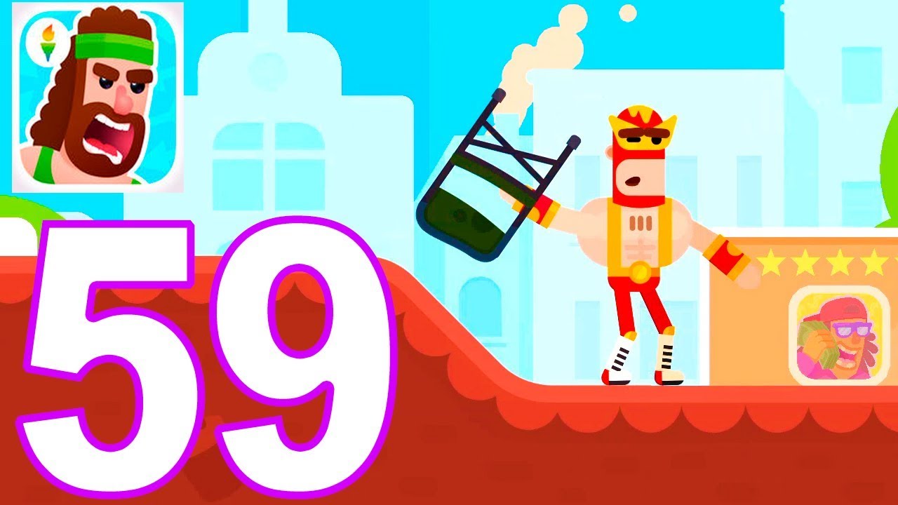 Bowmasters - Walkthrough Gameplay Part 59 - Spectacular Luchano (Chair) Tournament (iOS)