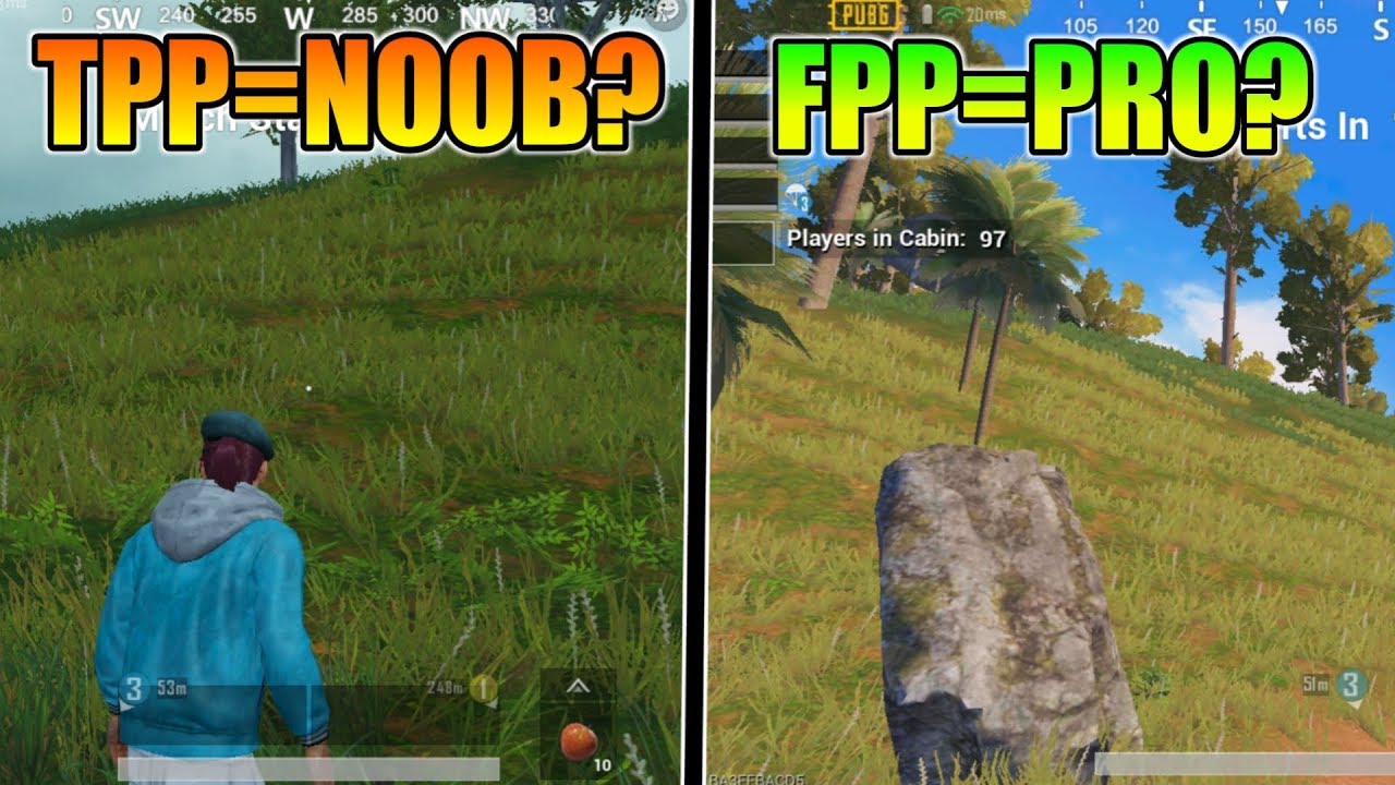 FPP = PRO,TPP = NOOB| FPP VS TPP | Which Is The Best? | Pubg Mobile