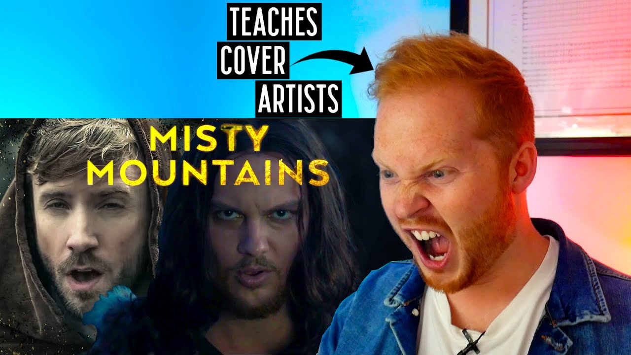 Vocal Coach reacts to Peter Hollens and Tim Foust singing Misty Mountains