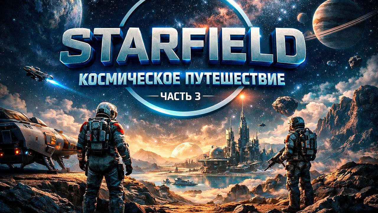 Starfield - Космическое Путешествие в Бескрайнем космосе - Часть 3