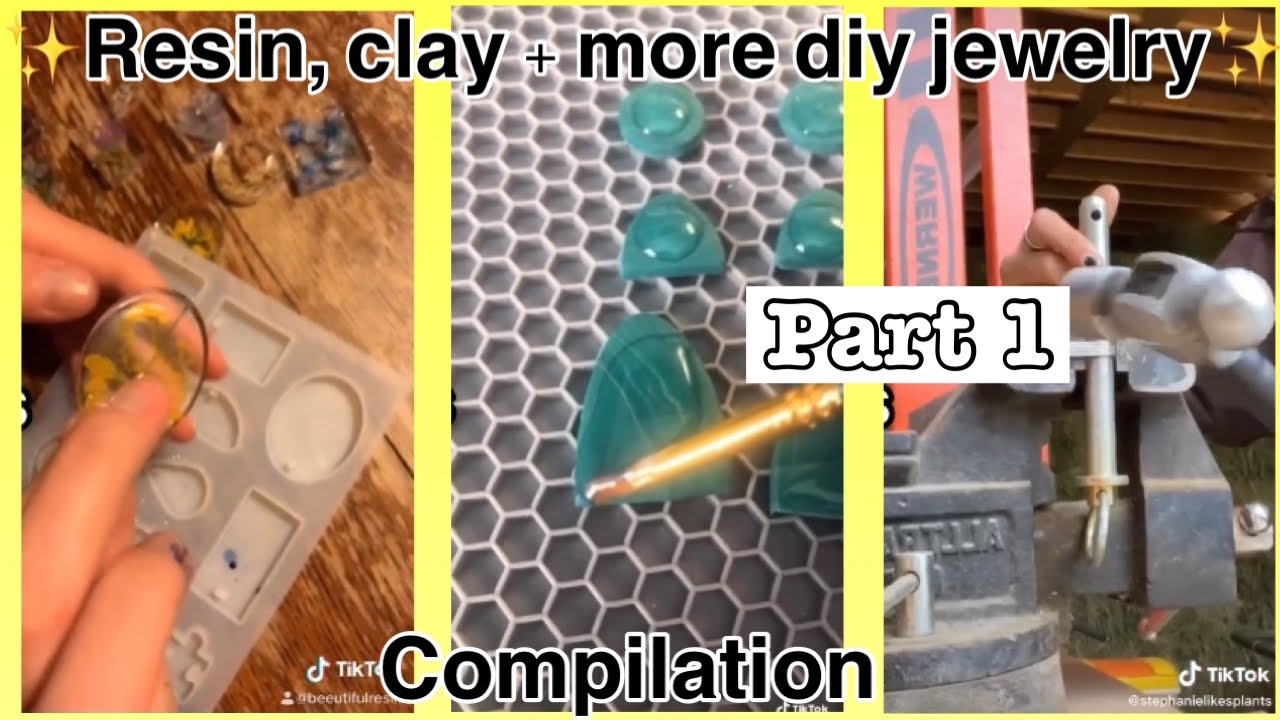 TikTok jewelry making videos Part 1
