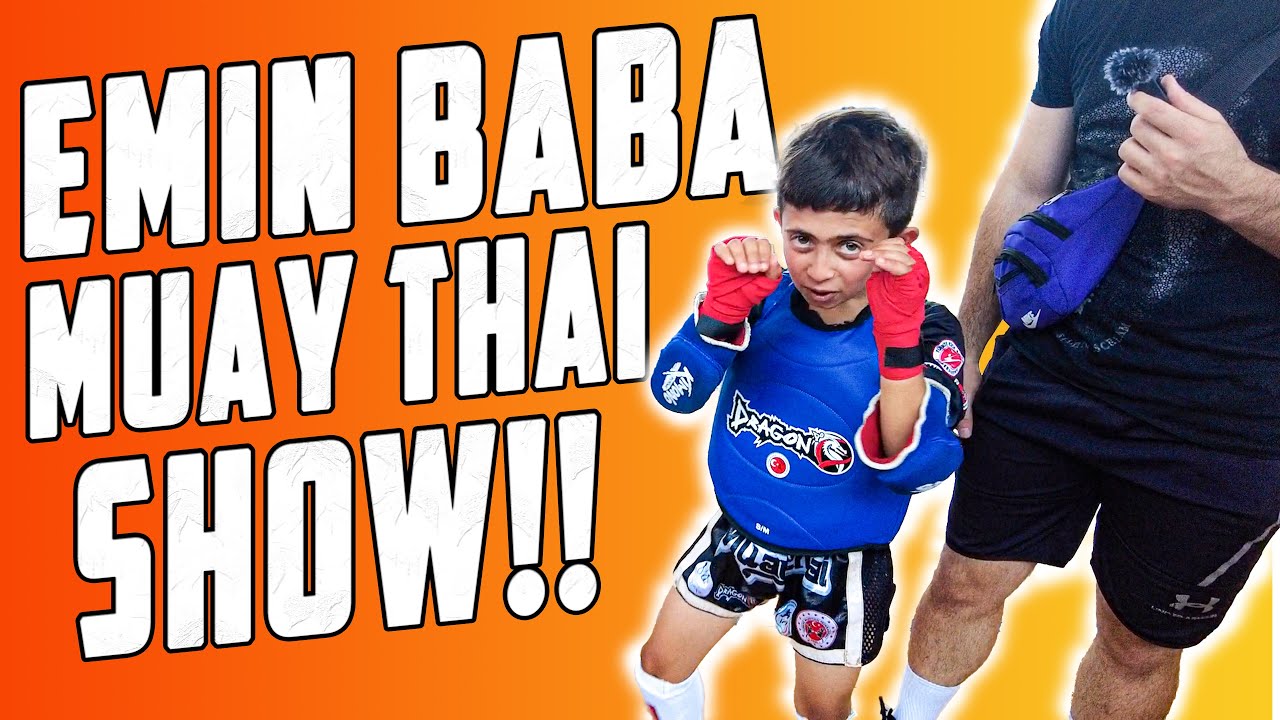 EMİN BABA RİNGDE !! Ege Muay Thai Minikler şampiyonası