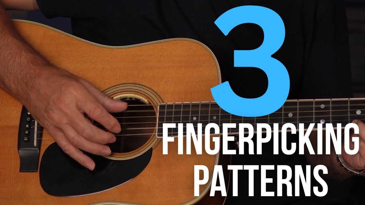 3 Easy Fingerpicking Patterns for Beginner Guitar Players