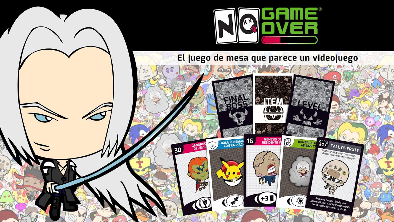 Juego de cartas | NO GAME OVER | El juego de mesa que parece un videojuego | Trailer oficial