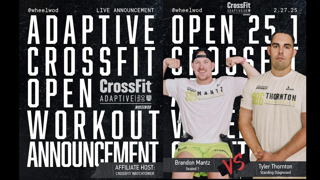 Adaptive CrossFit Open 2025 - 25.1