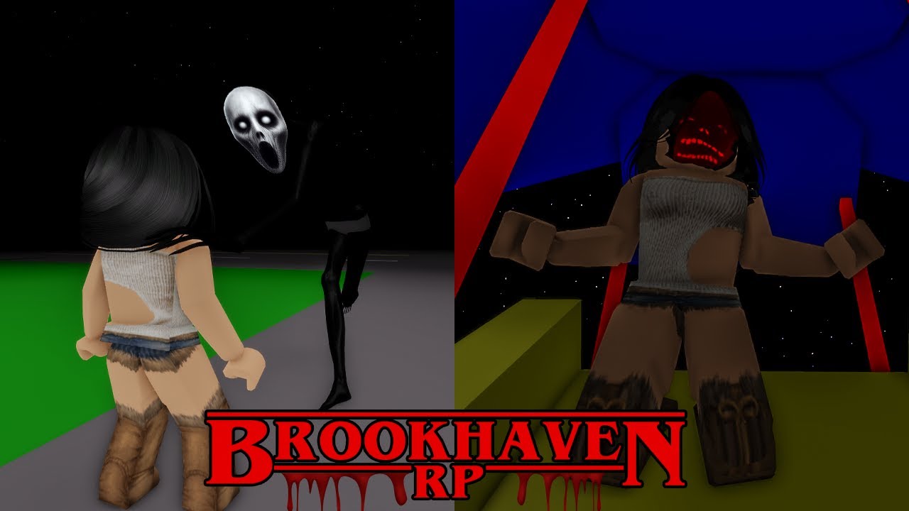 SI TU LE CROISES, IL TE D&Eacute;VORE LE VISAGE SUR BROOKHAVEN 🏡 RP ! Roblox horror movie