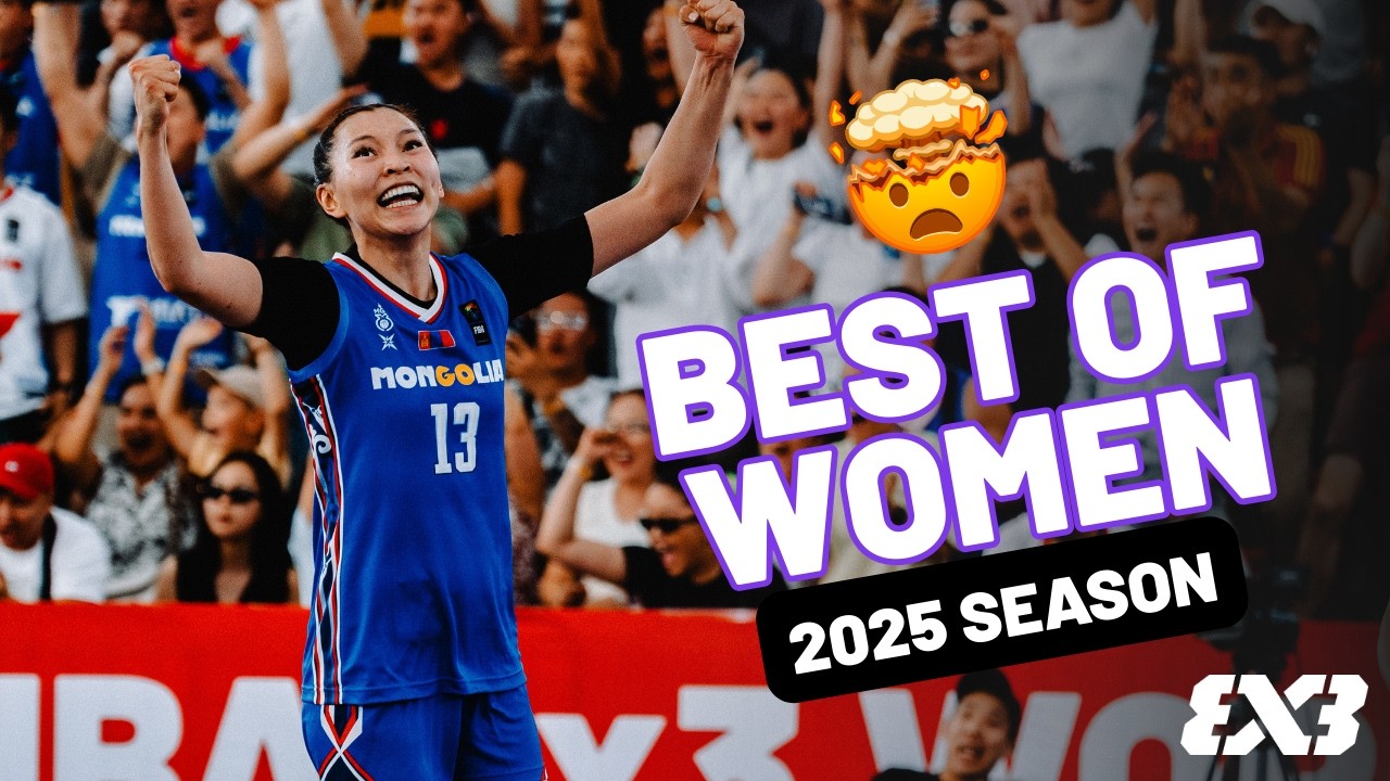 Лучшие моменты женских баскетбольных матчей 🤩 | Сезон баскетбола FIBA ​​3x3 2025
