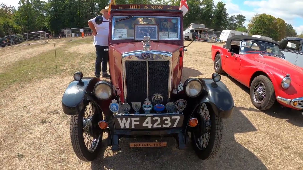 Грузовик Morris Minor Commercial 847cc литра, 4-цилиндровый бензиновый, с откидными бортами, 1931...