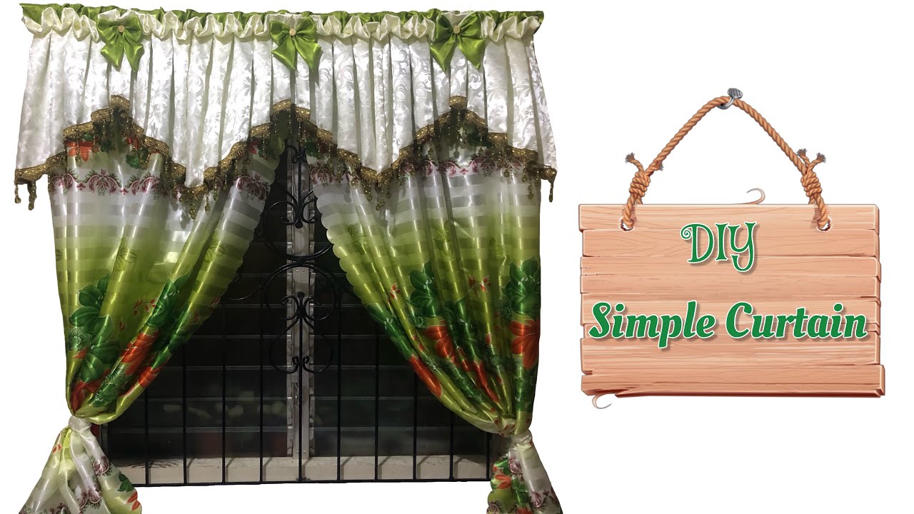 Simple Curtain | Quick & Easy Pleated Curtain | Full Tutorial For Beginners