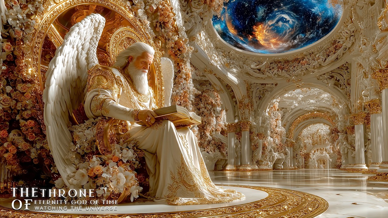 The Throne of Eternity  | God of Time Watching the Universe Epic Cinematic Fantasy