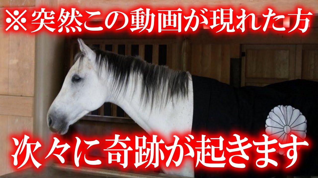 【240年に１度しか来ません】次々と嬉しい事が起こる開運動画です 残念ながら幸運が訪れない人には表示すらされません 最後のチャンスですので必ず見ておいてください。 今日を境に人生激変します 強波動