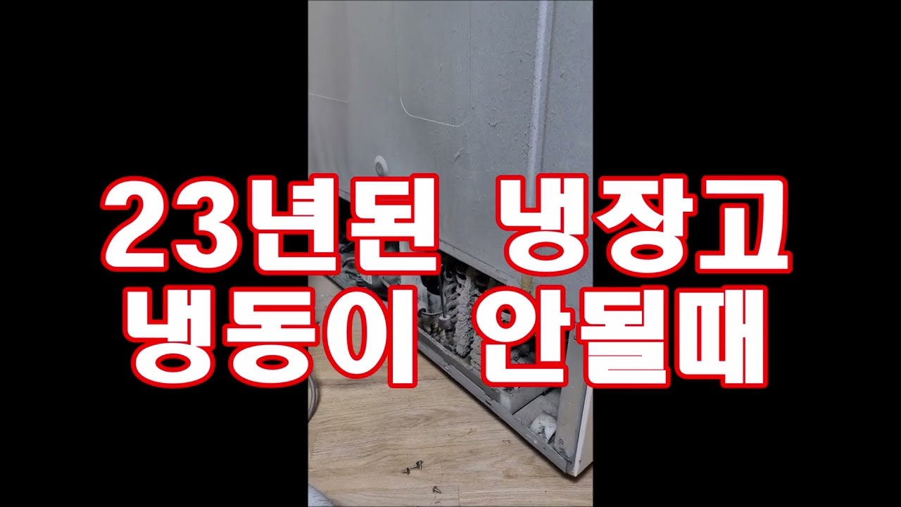 냉장고 냉동이 안될때 응급조치
