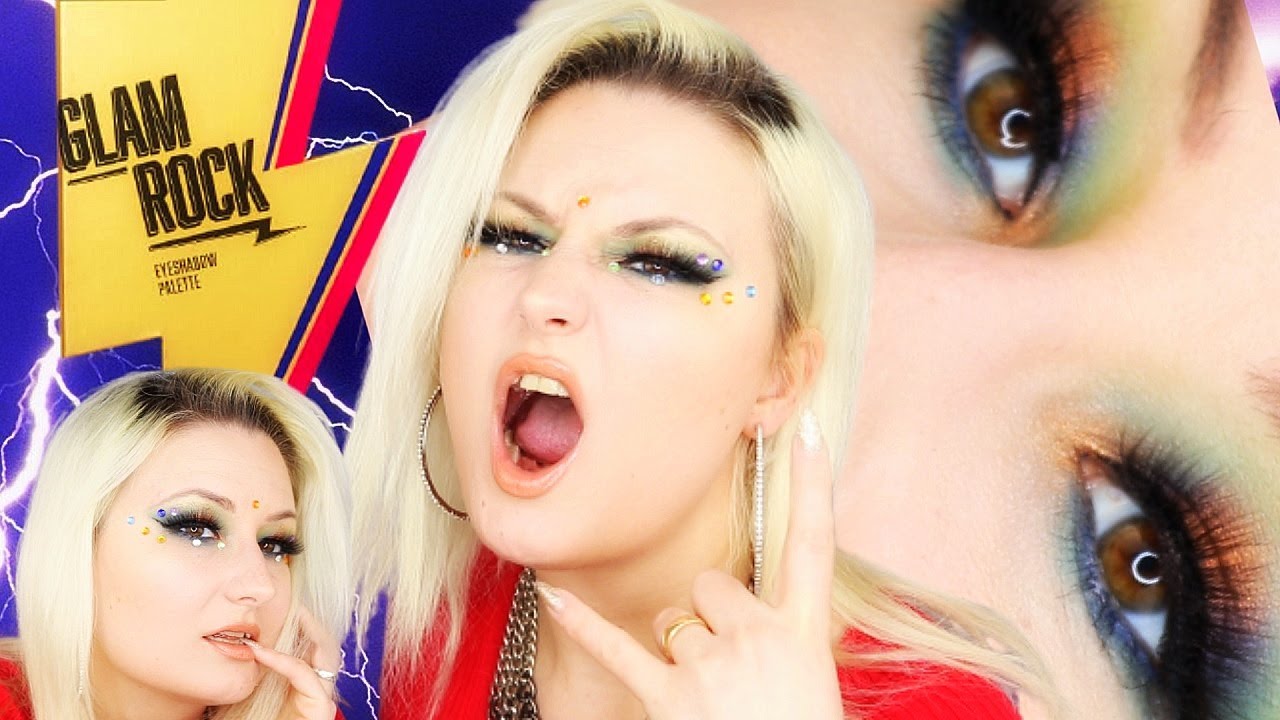 First Impression vs How to KISS MAGNETIC EYELINER & LASHES REVIEW! 3INA Cosmetics GLAM ROCK Palette