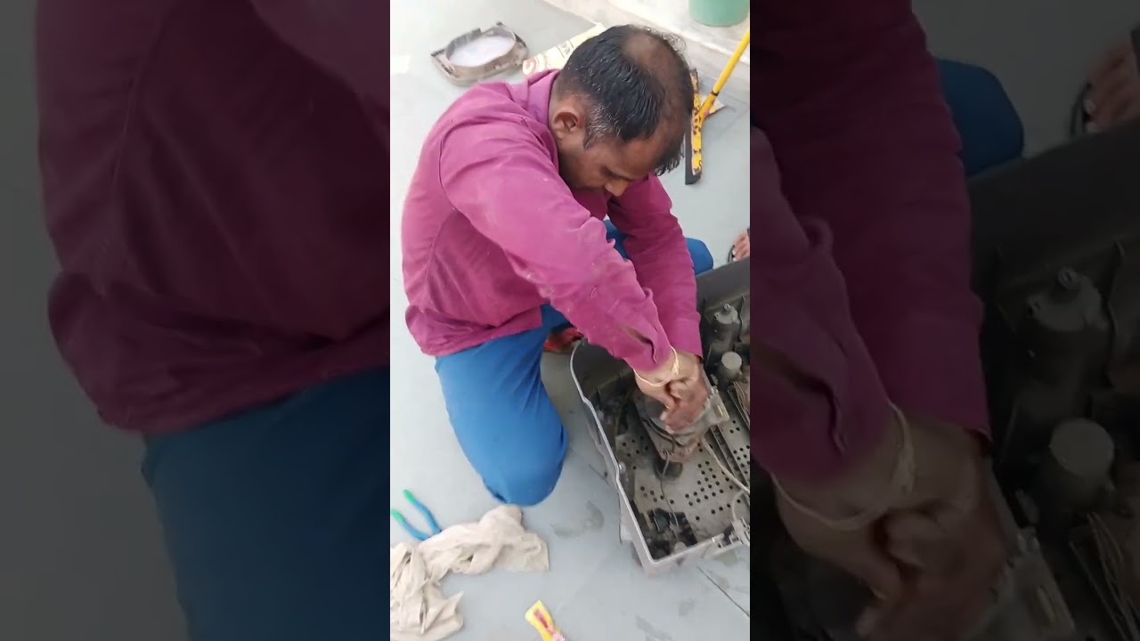 LG washing machine replace new parts 