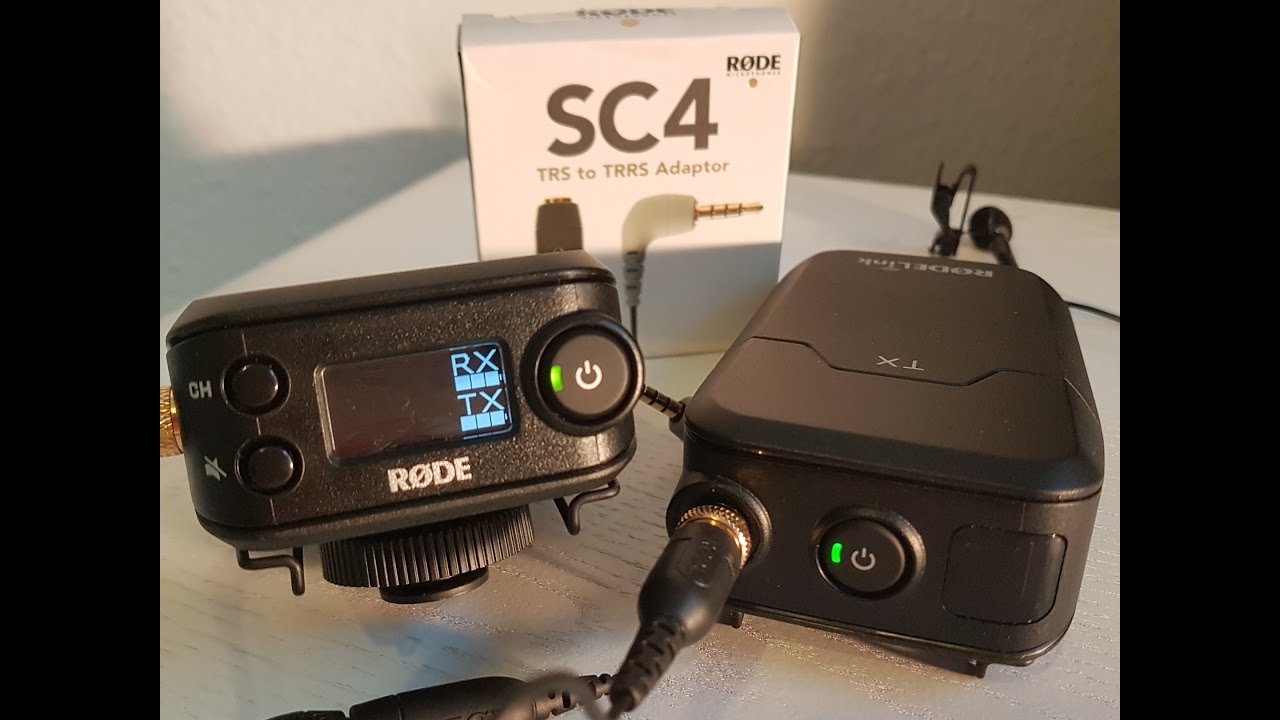 Connecting Rode Filmmaker Kit with your smartphone