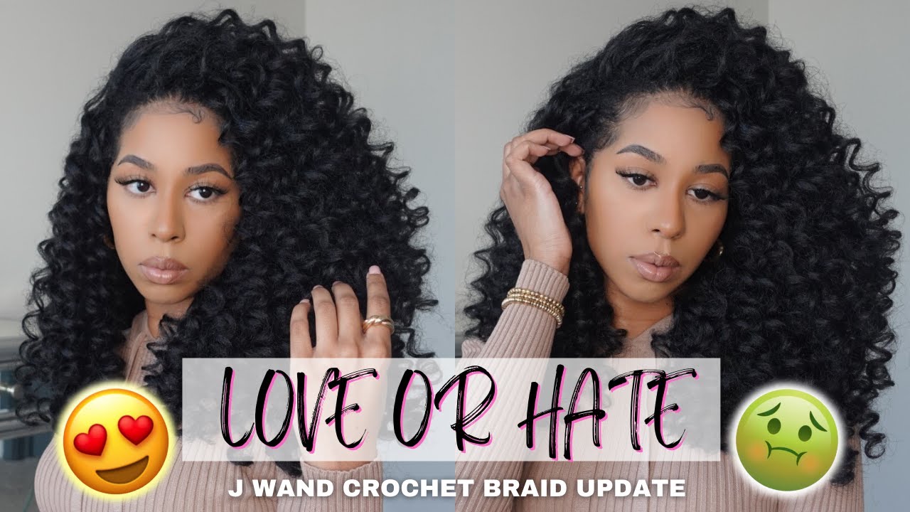 LOVE 😍OR HATE 🤢| J WAND CROCHET BRAID UPDATE + HOW TO MAINTAIN CROCHET BRAIDS