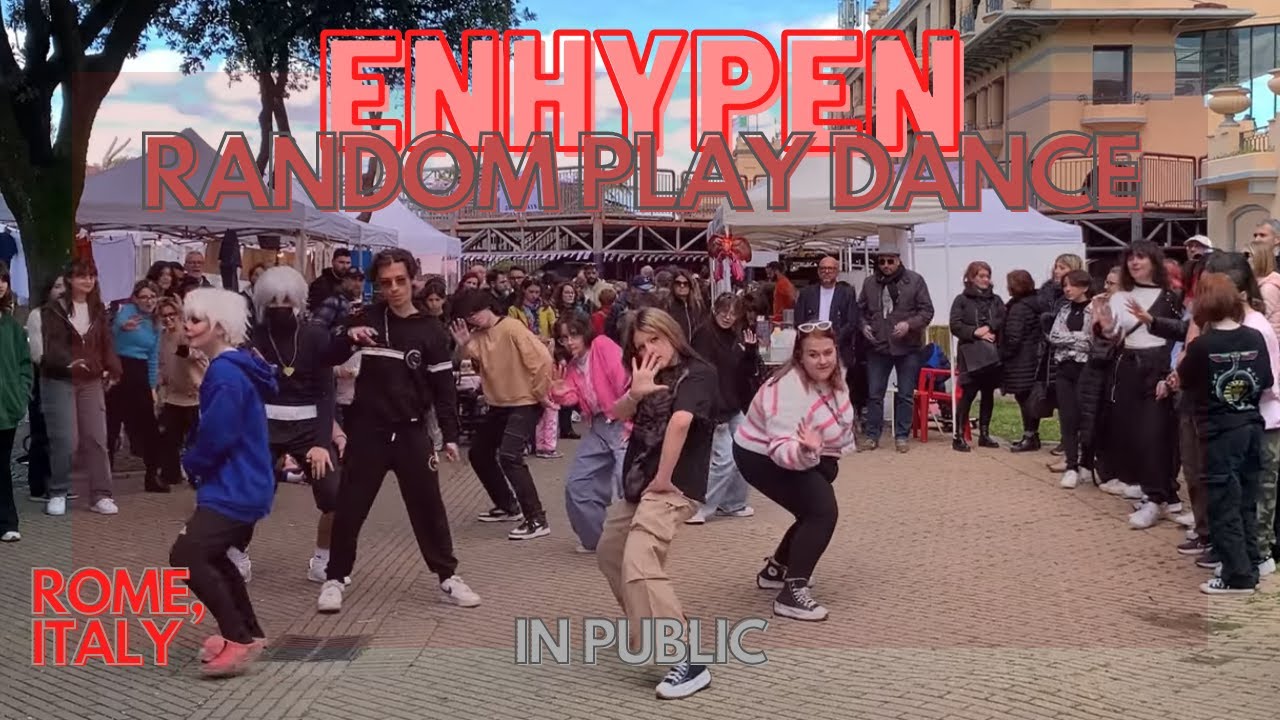 [KPOP IN PUBLIC] RANDOM PLAY DANCE ENHYPEN ONLY - 랜덤플레이댄스 in ITALY