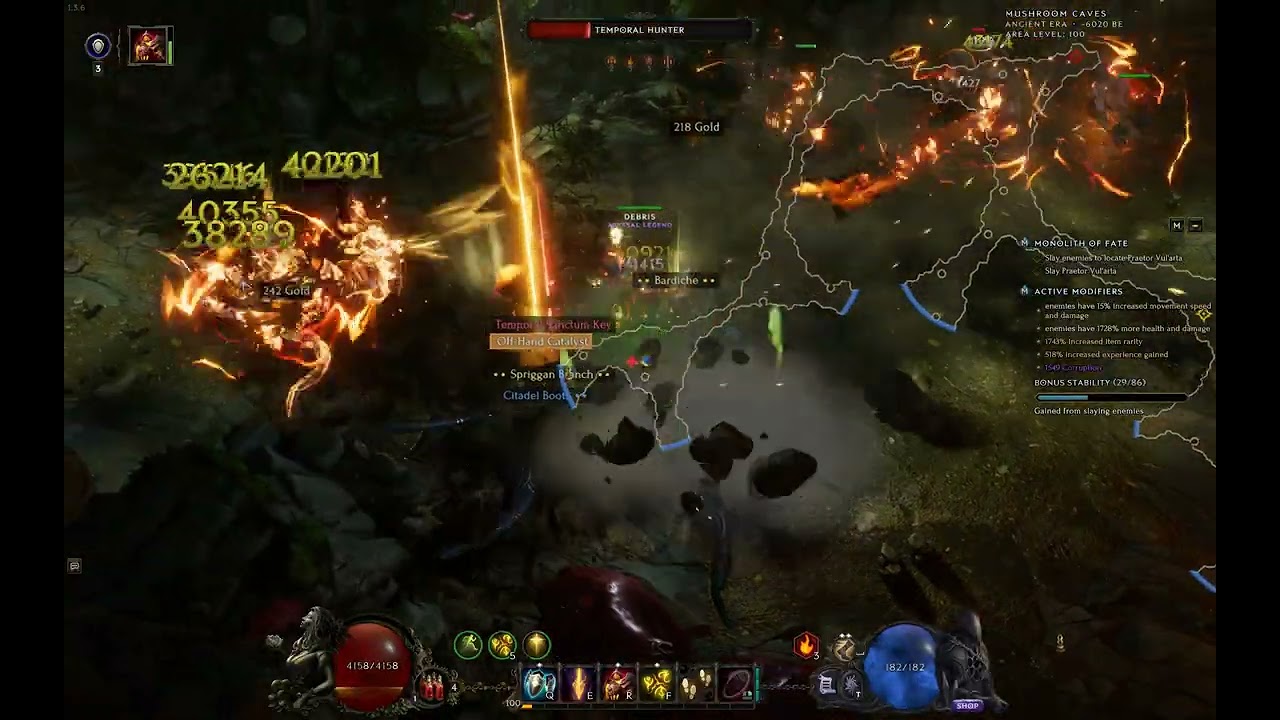 Lava Burst Forge Guard - 1500 corruption - Last Epoch 1.3.6