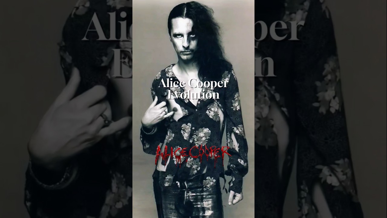 The Evolution of Alice Cooper #rock