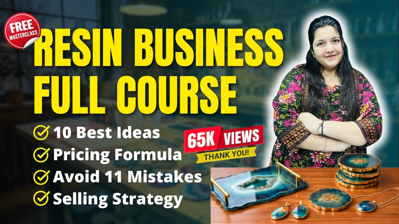 How to Start Resin Business in 2026 (Full Guide) | Ideas, Pricing, Mistakes & Selling Strategy