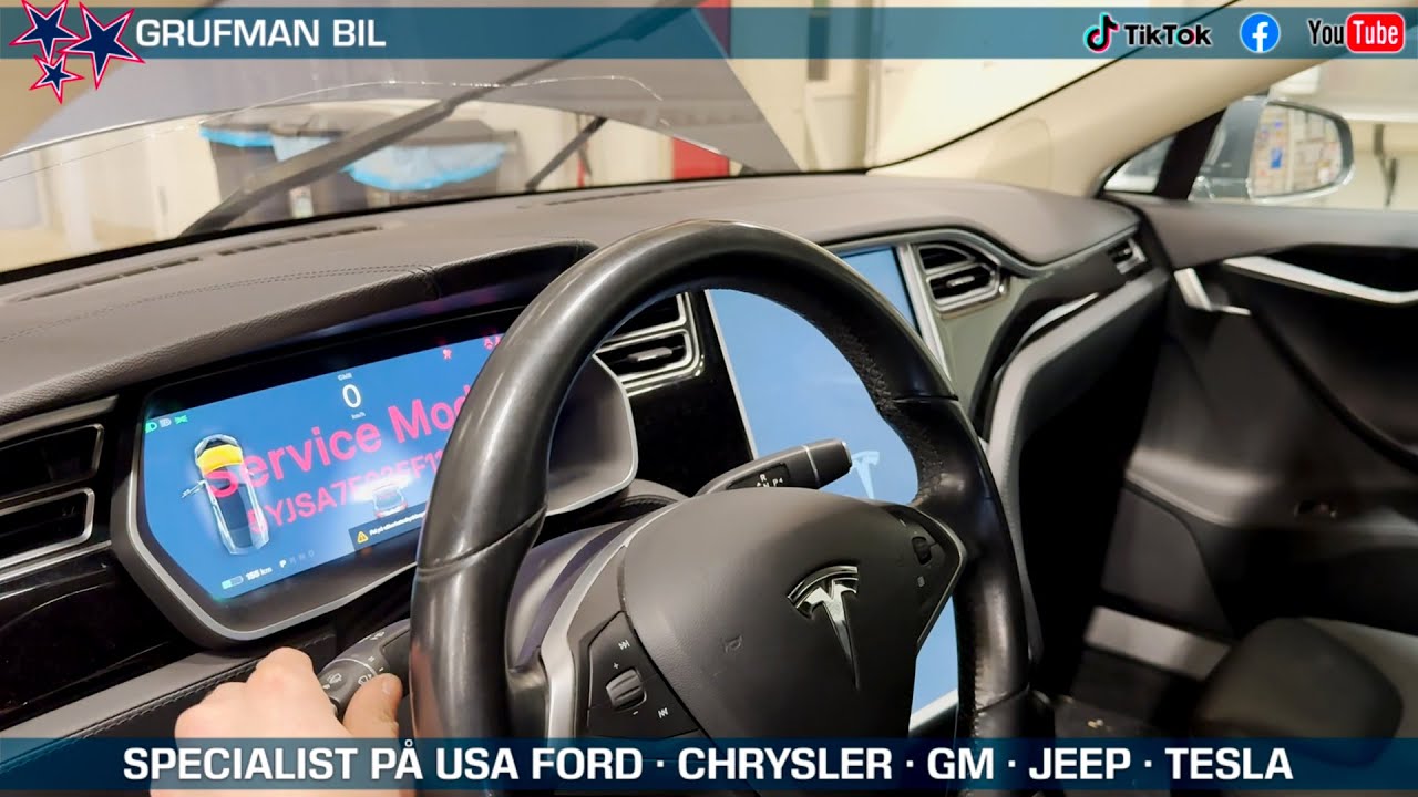 Tesla med trilskande torkare - vi fixar!