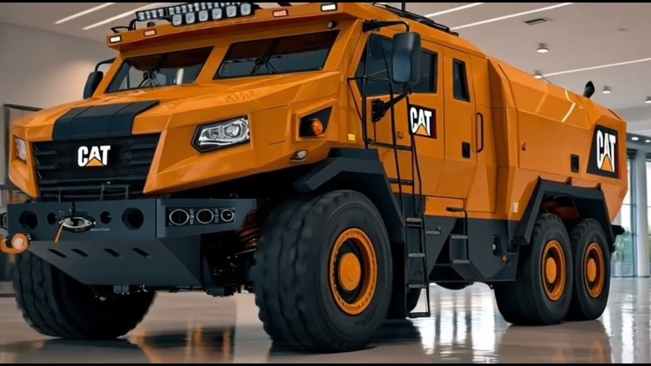 2026 Caterpillar EARTHSHOCK 12×12🔥 The Craziest Luxury Motorhome Ever Built|12-Wheel Off-Road Beast!