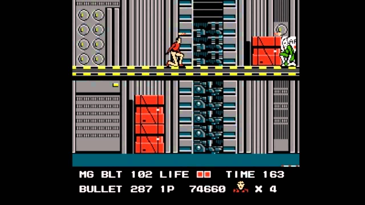 Rolling Thunder (NES) Playthrough- NintendoComplete