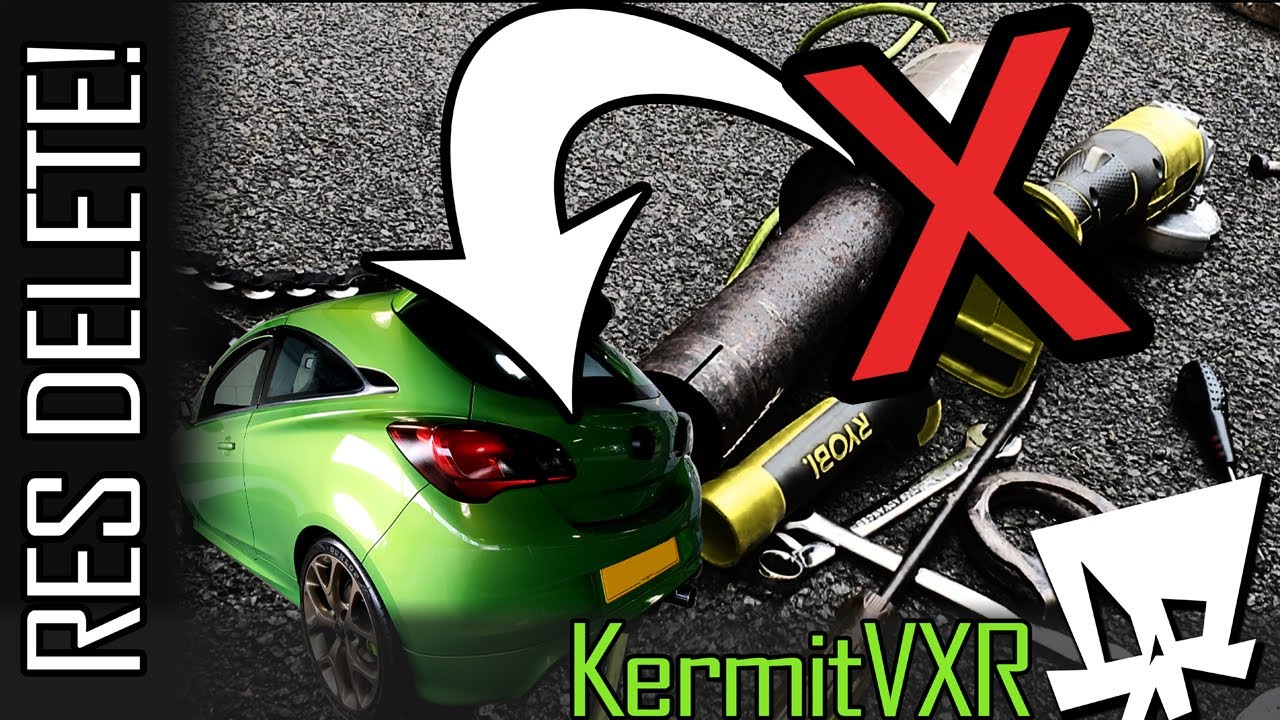 VXR Corsa E Exhaust | MID Silencer / Resonator Delete (With before & after sound)
