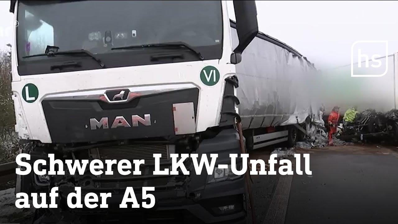 Schwerer Unfall: A5 zeitweise dicht | hessenschau