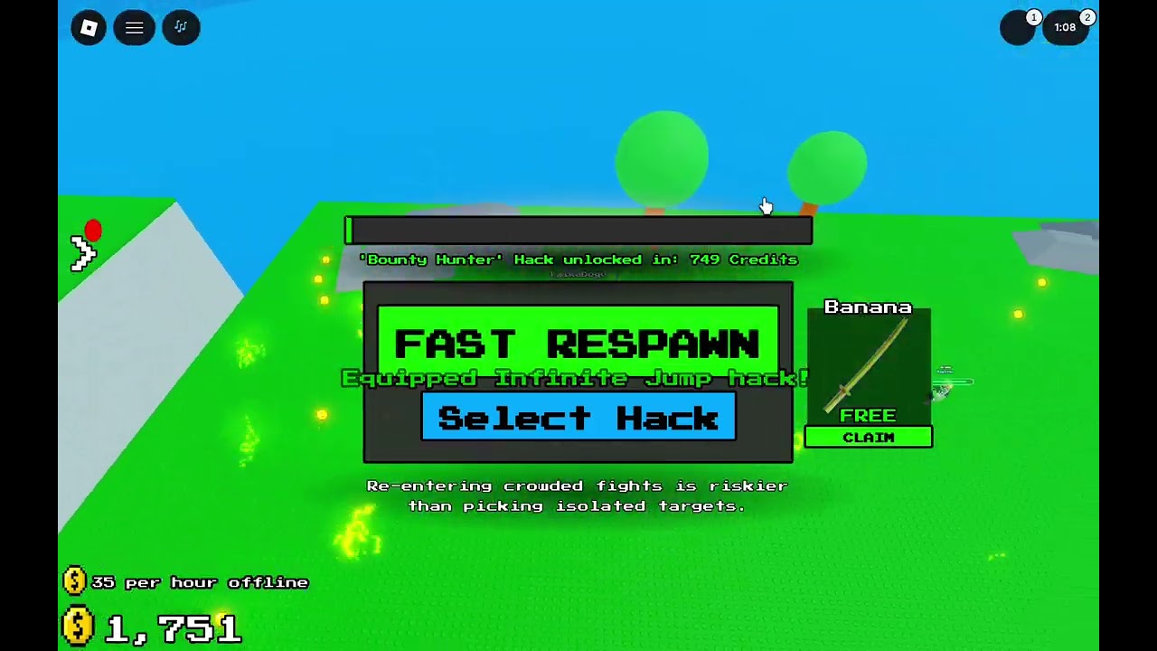 Playing some hack battles