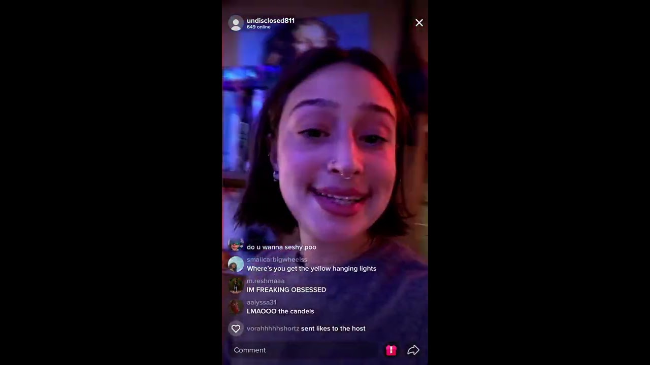Rocky valentine (undisclosed811) tiktok live 12/2/20 part 1