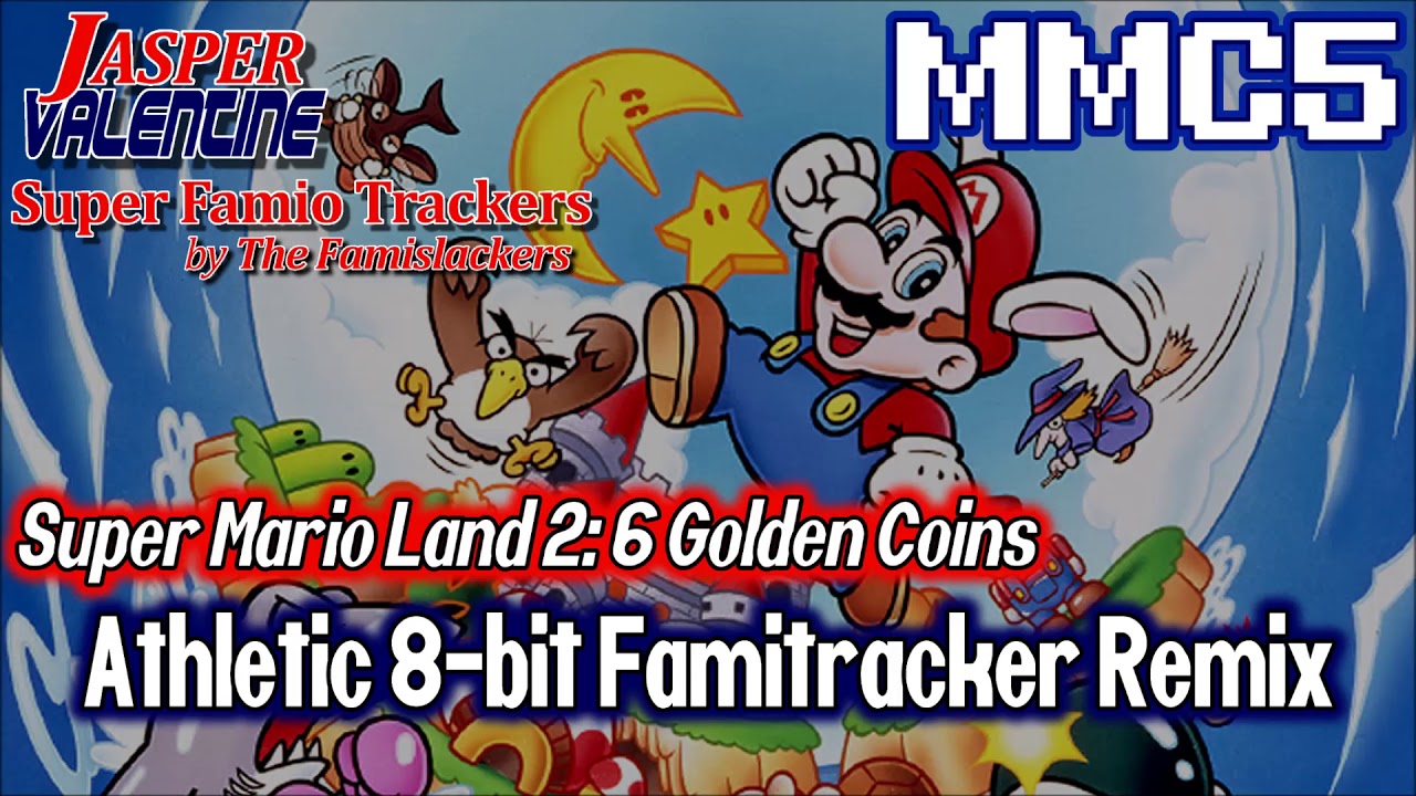 Super Famio Trackers: Super Mario Land 2 - Athletic [Famitracker MMC5]