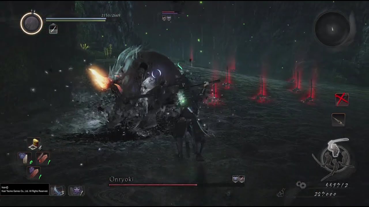 Nioh Remastered - The Complete Edition - Onyroki Boss Fight #4
