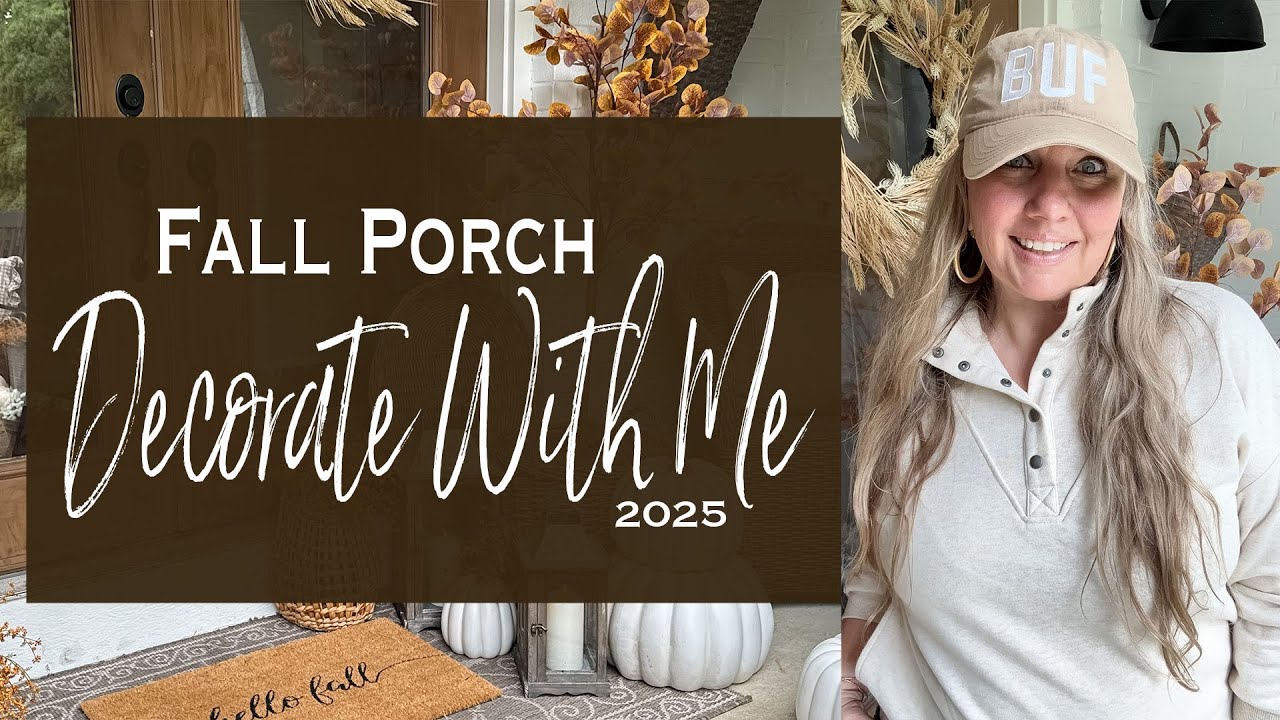 Fall Porch Decorate With Me | Fall Decorating Ideas | 2025