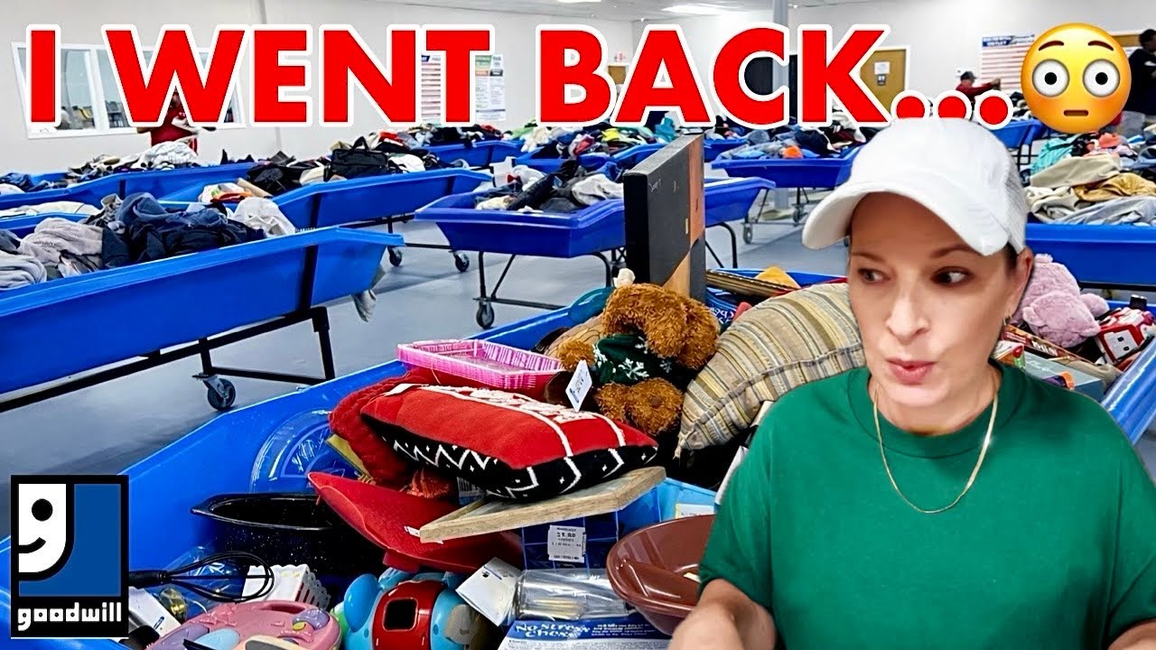 NEW Goodwill Outlet Bins Opened… Did I Find Anything Worth It? | Thrift With Me