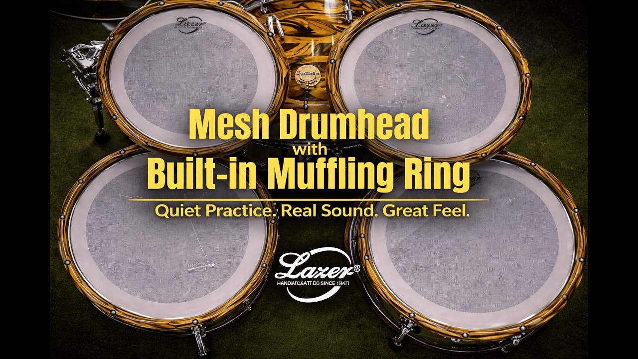 Quiet Practice, Real Feel: Mesh Silent Drumhead vs. Standard Drumhead