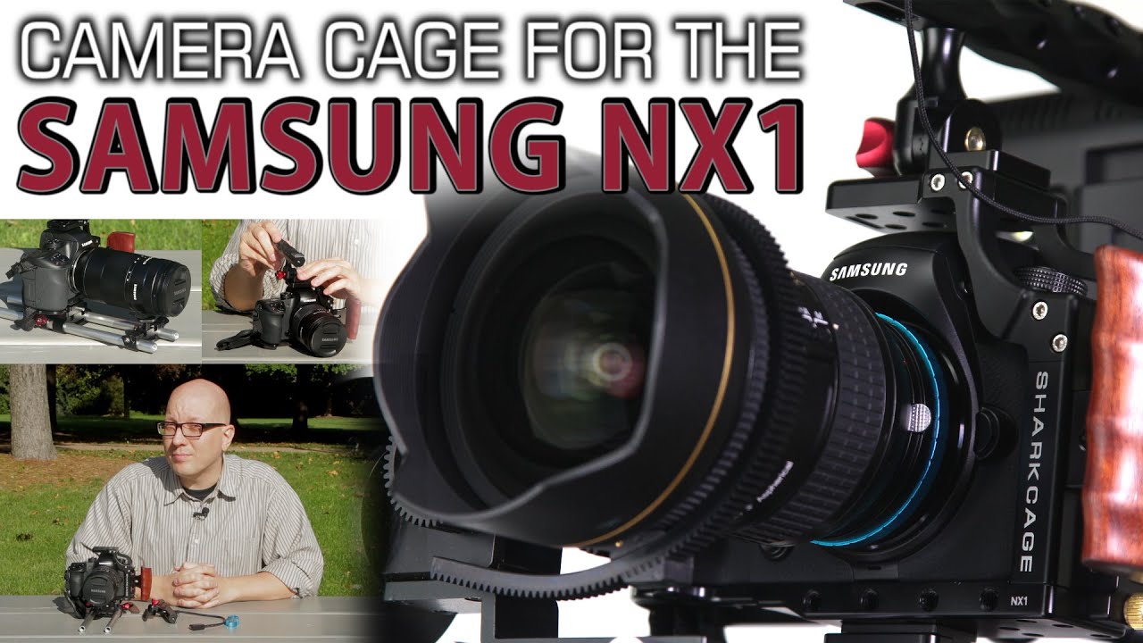 Camera Cage for the Samsung NX1 - The NX1 Sharkcage from Fotodiox