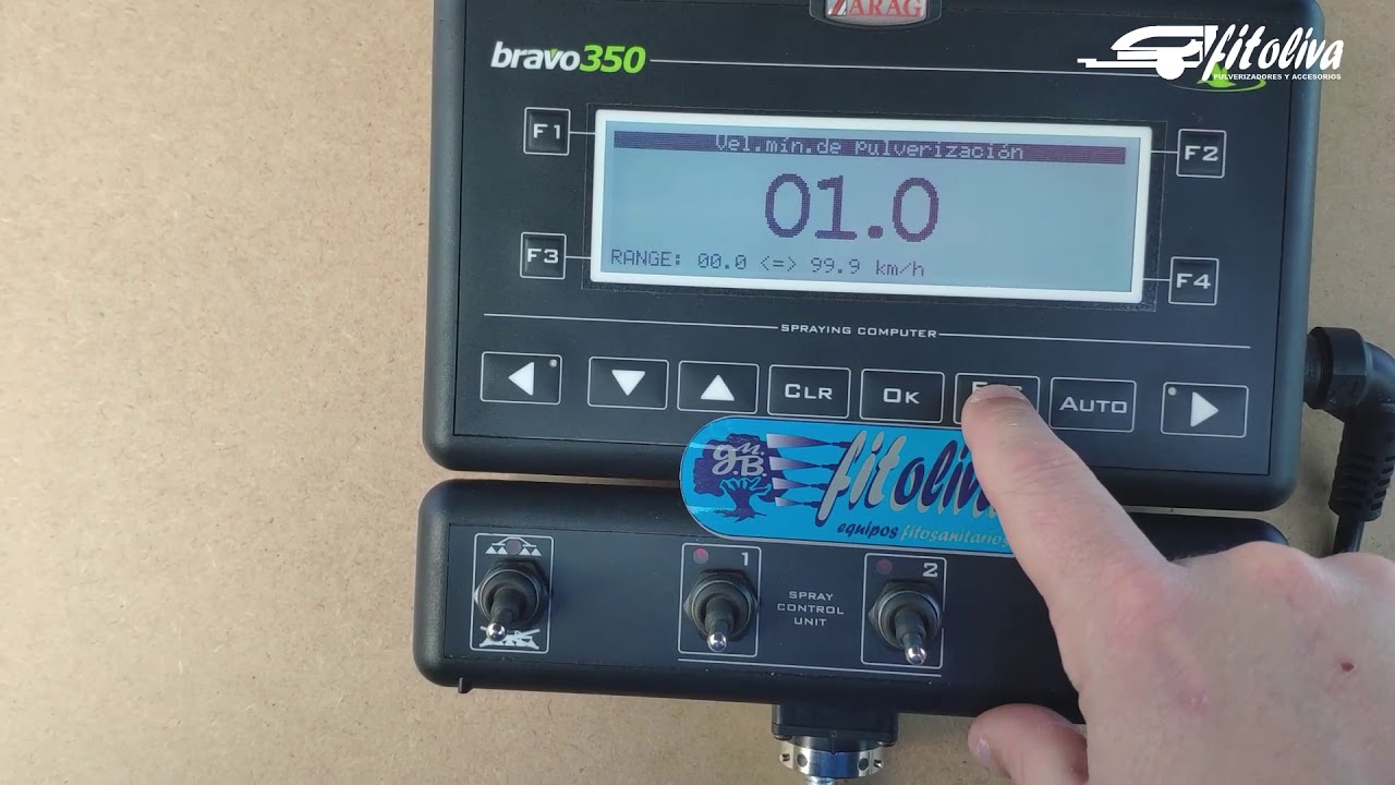 Funcionamiento y configuración Ordenador Bravo 350 Para Atomizadores