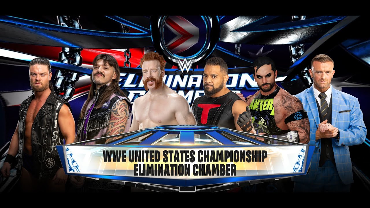 WWE United States Championship Elimination Chamber Match