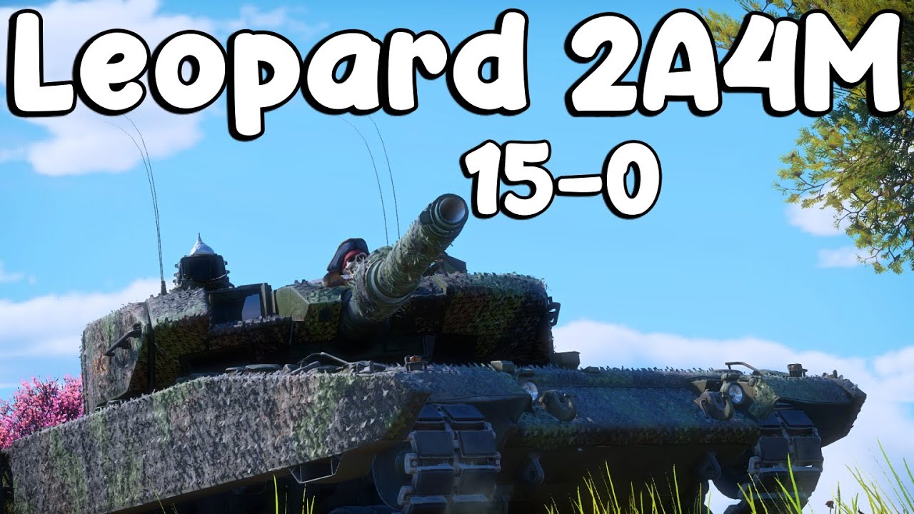 Leopard 2A4M CAN 15-0. Attica Best WOT Map (Not Good WT Map)