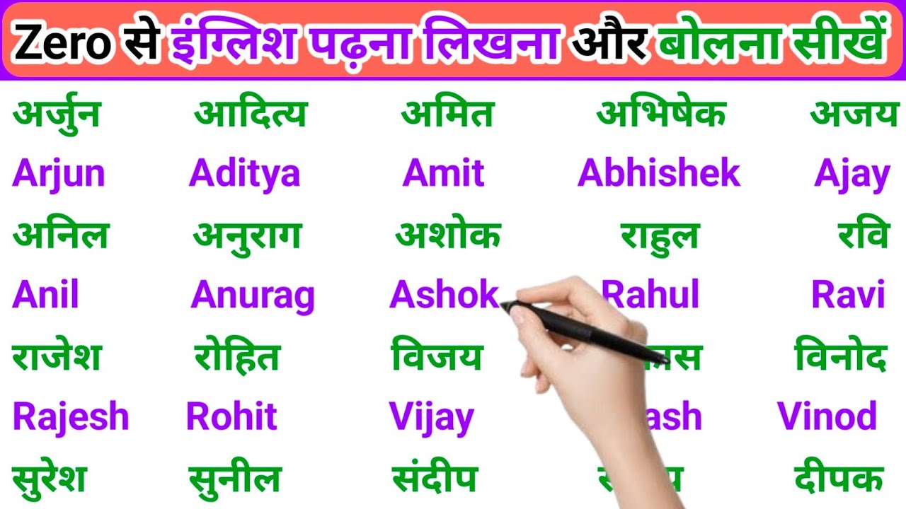 अंग्रेजी में नाम लिखना और मैसेज करना कैसे सीखें | English padhna likhna kaise seekhen | English