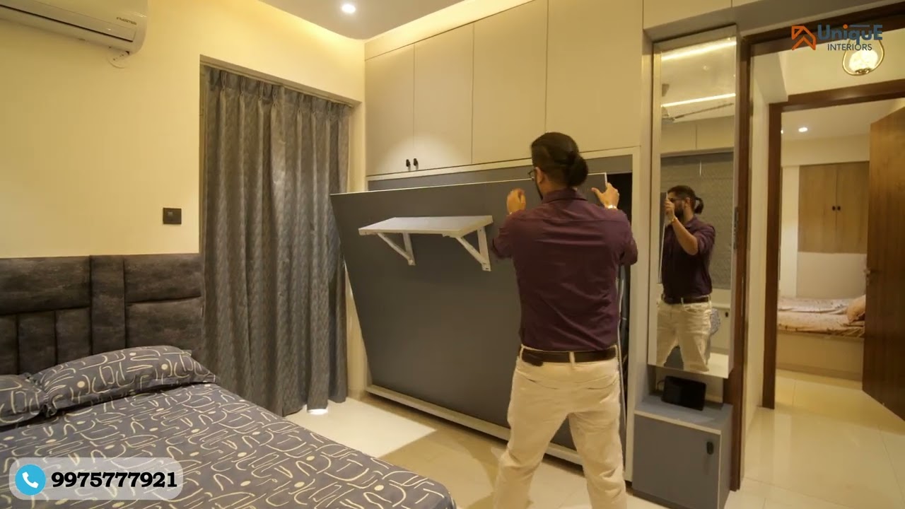 3BHK Home Interiors at Navkarshree Tathawade Pune