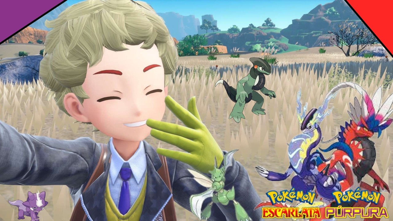 Día de caza pokemon. Pokemon Púrpura