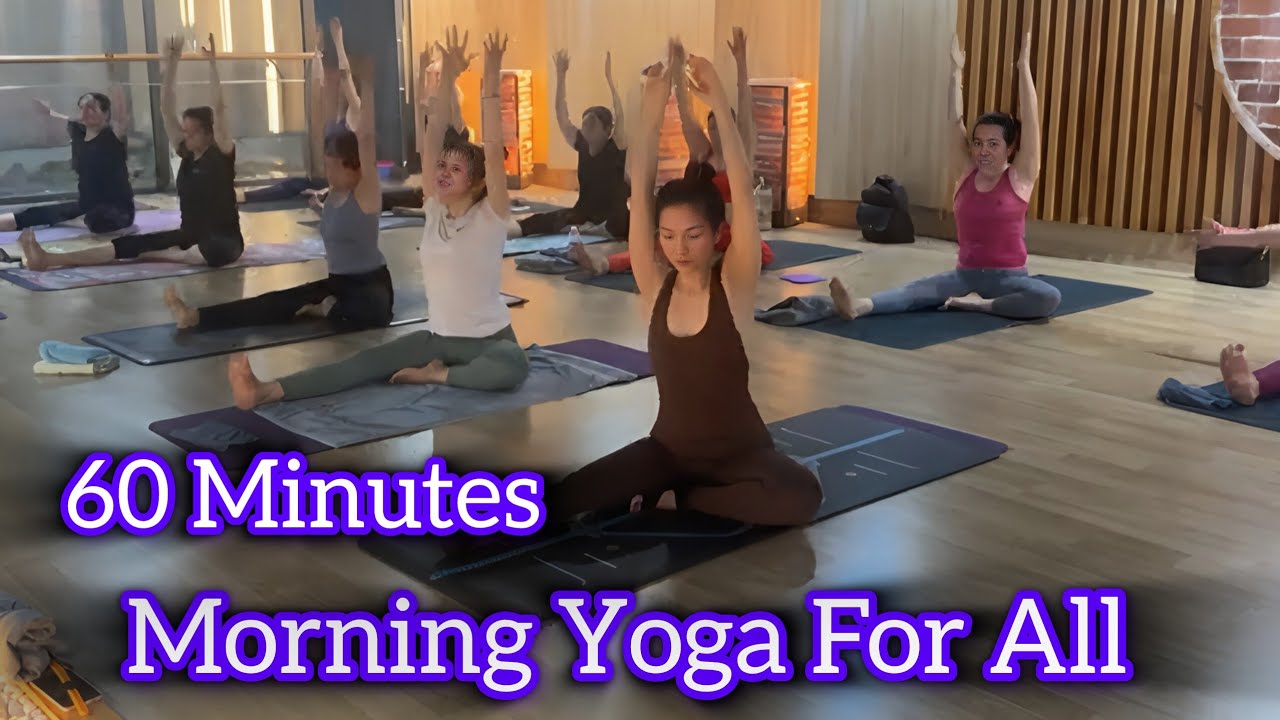 1-часовое полное занятие виньяса-флоу-йогой #vinyasaflowyoga #hathayoga #morningyoga