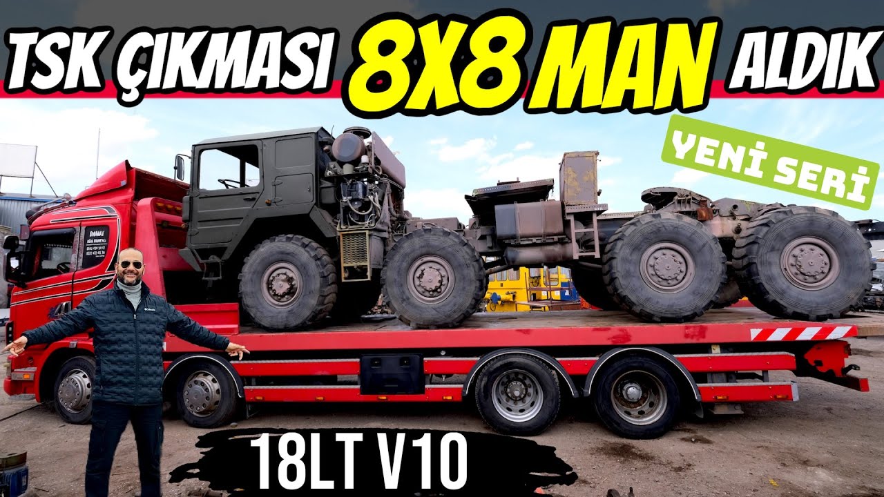8X8 | TSK çıkması MAN 8x8 Arazi Kamyonu Aldık! | 1.BÖLÜM