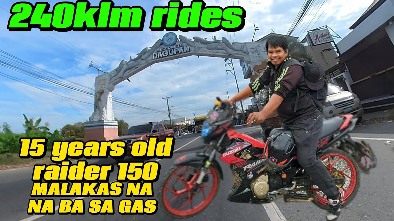 ANDA TO DAGUPAN 120klm RIDES || 15 YEARS OLD RAIDER 150 GAS COMSUMPTION Ep439