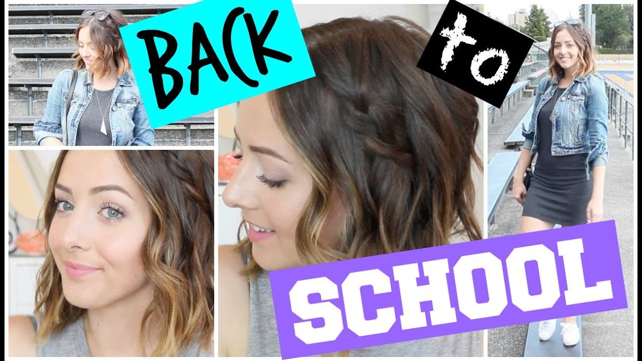 Back To School: Makeup, Hair & Outfit!