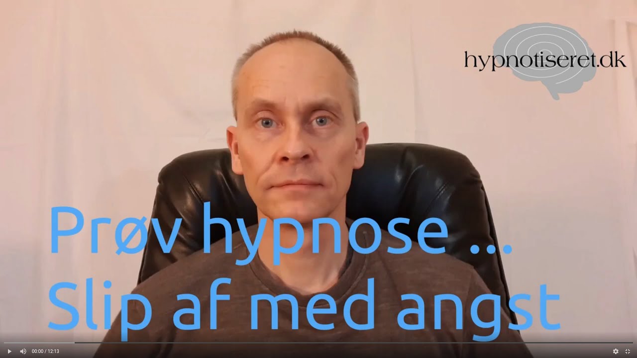 Prøv hypnose til at dæmpe angst