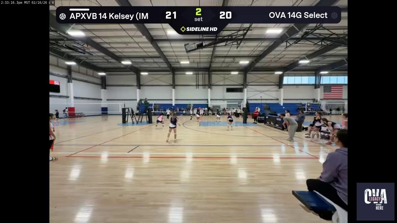 OVA 14G Select vs. APXVB 14 Kelsey (IM (2026.02.16)